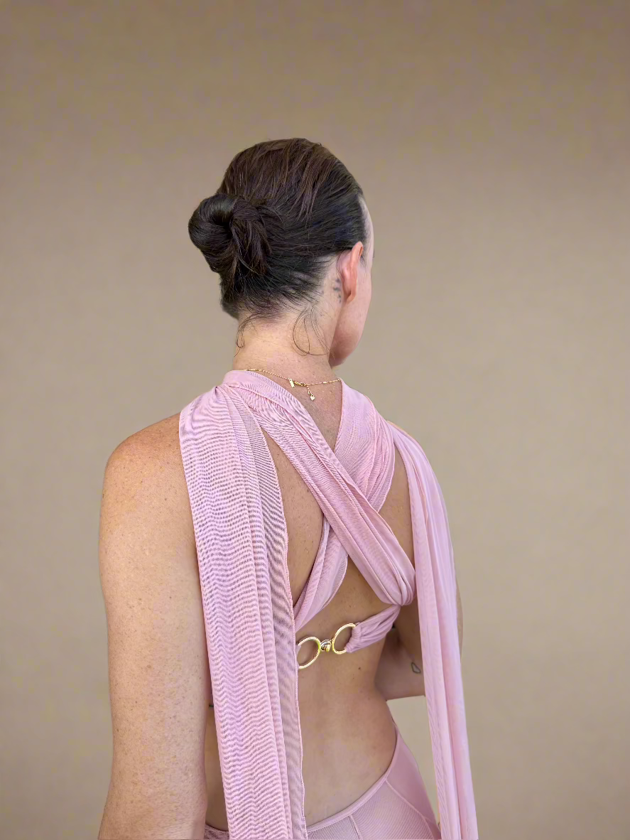 The Athena Dress - Lotus Pink