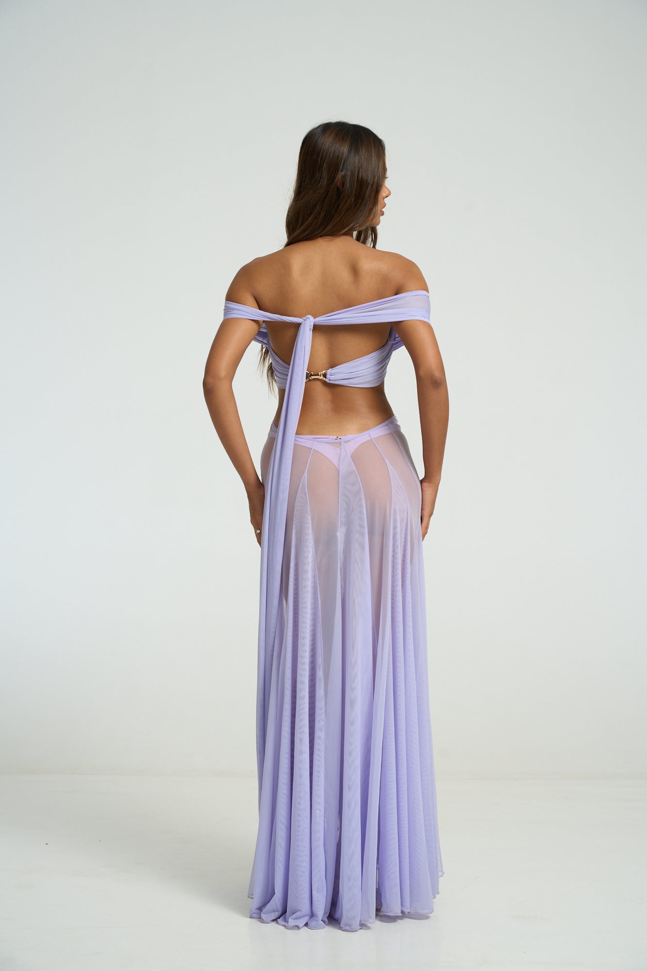 The Athena Dress - Pastel Lilac