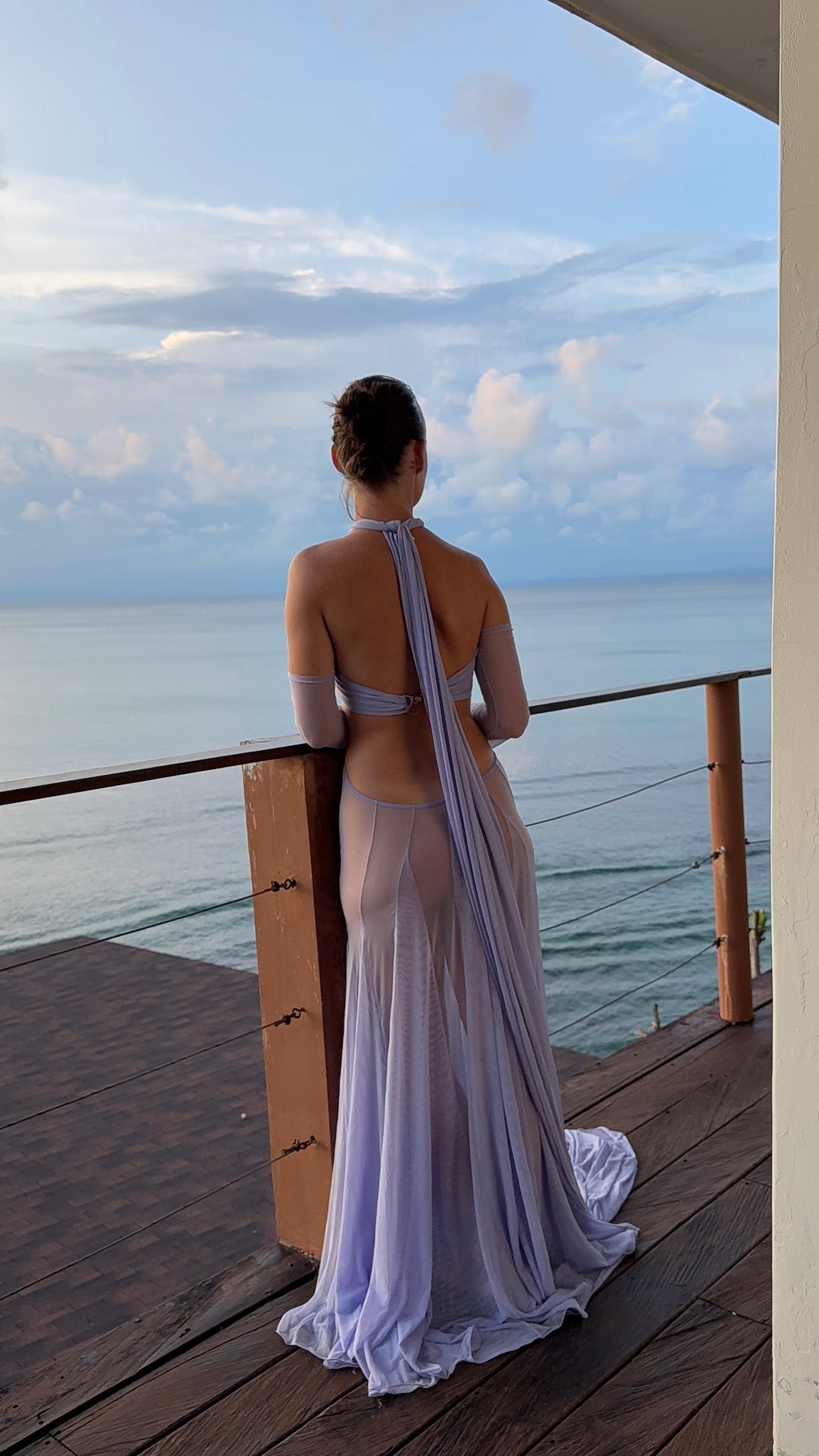 The Athena Dress - Pastel Lilac